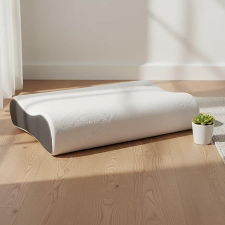 مخدة  كونتور الطبية ميموري فوم  مع قماش مخلوط بالبامبو