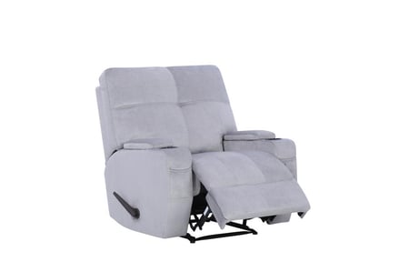 كرسي استرخاء فاخر حجم كبير مع حامل أكواب وتخزين تحت الذراع D338w-Gary