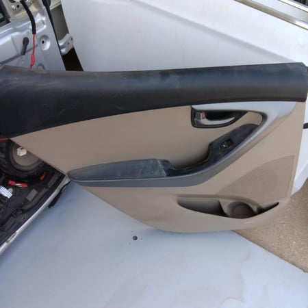 ديكور داخلي باب راكب خلفي يسار هيونداي النترا  2013 2016