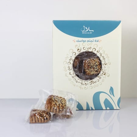 معمول دخن بالسمسم