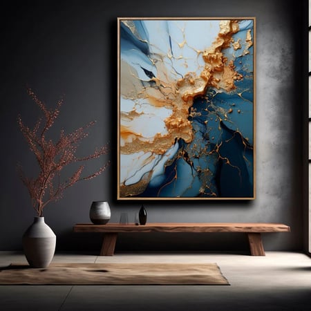 لوحة جدارية فن معاصر