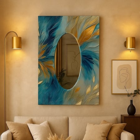 مراية مبتكرة مع تصميم