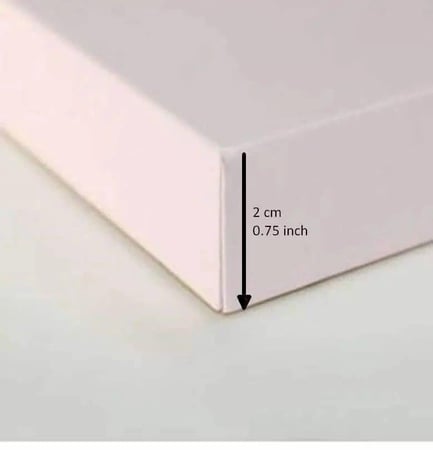 لوحة ثنائية جدارية فن معاصر - وردي