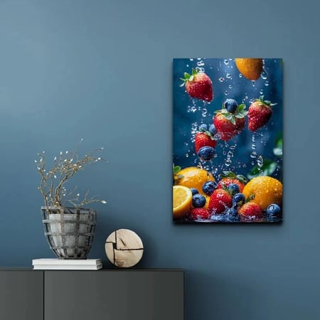 لوحة فنية للمطبخ بأسلوب عصري