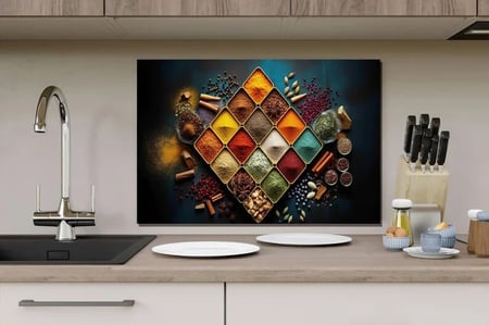 لوحة فنية للمطبخ بأسلوب عصري