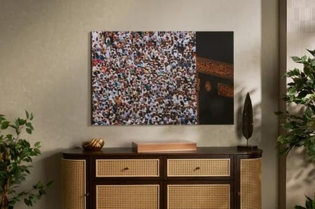 لوحة جدارية تصميم إسلامي - الكعبة