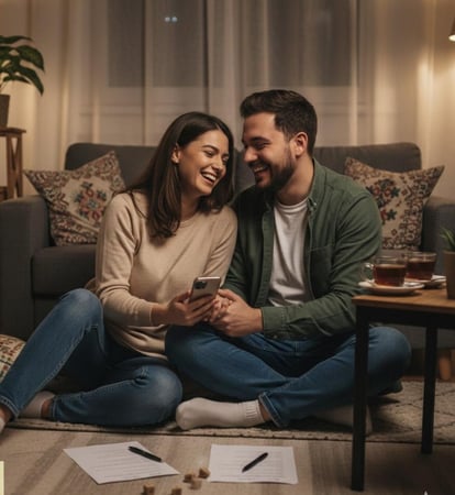 ‎ لعبة تحدي الأزواج- "جسر الذكريات والمستقبل"