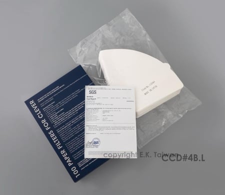 عدد 100 فلتر ورقي ماركة كليفر مقاس كبير