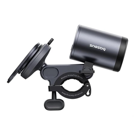 مصباح بيسوس برايم تريب للدارجة ثنائي اللون 2 في 1 - اسود