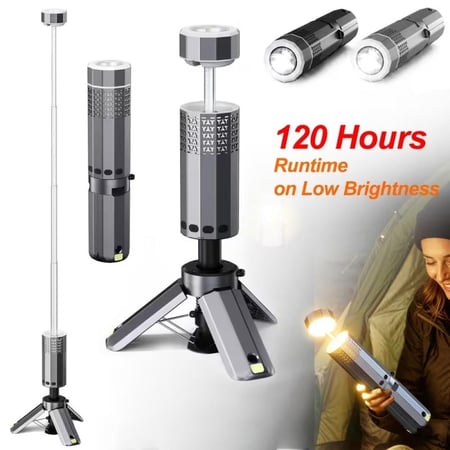 مصابيح تلسكوبية للتخييم