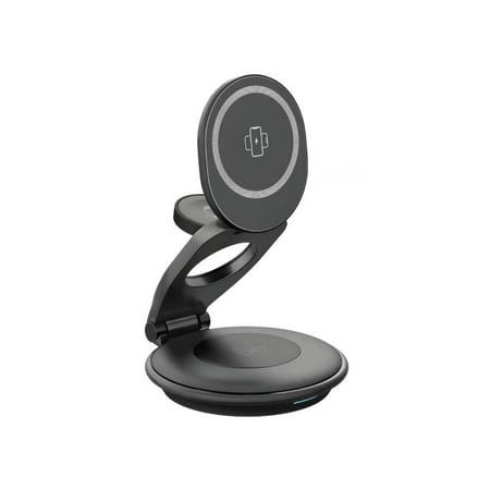 منصة شحن 3 في 1 من EONE + ستاند للجوال 360 درجة