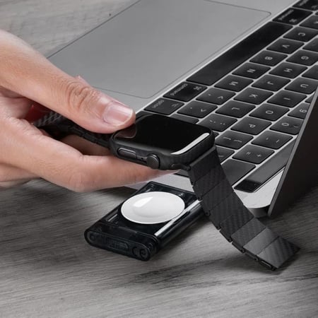 بيتاكا شاحن لاسلكي مغناطيسي لساعة ابل بقابس USB C محمول، معتمد Mfi متوافق مع ساعة ابل الترا
