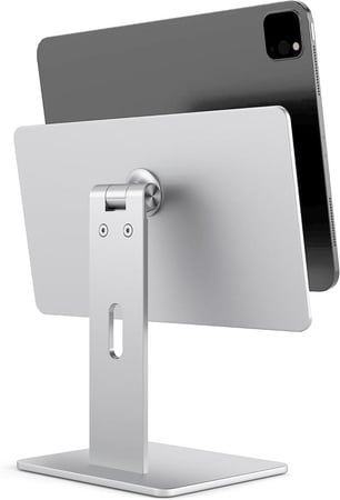 حامل مغناطيسي لأجهزة الجوال والتابلت من اوبرجو، AP-7TM، فضي