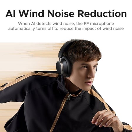 يوجرين ستوديو برو سماعة الرأس اللاسلكية بـخاصية عزل الضوضاء ابيض - HP206