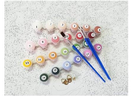 لوحة تلوين مرقمة | GIRLBEA