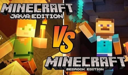 ماين كرافت جافا  بيدروك - Minecraft Java Bedrock