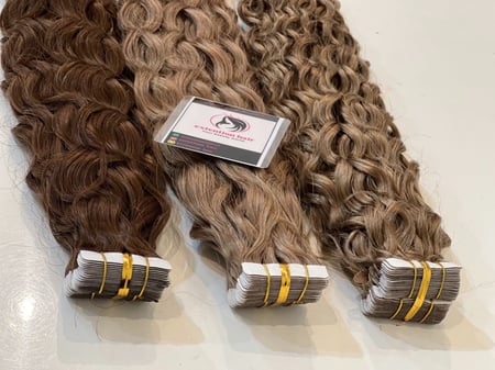 اكستنشن استكر كيرلي 40 خصلة كثافة 100 جرام