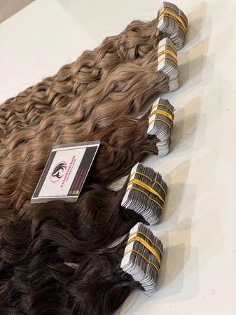 اكستنشن استكر كيرلي 40 خصلة كثافة 100 جرام