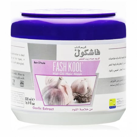 كريم كاب فاشكول حمام زيت للشعر من خلاصة الثوم 500 مل