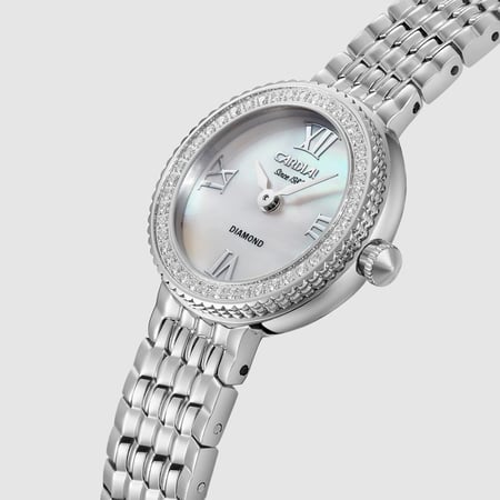 ساعة نسائية الماس ماركة كارديال