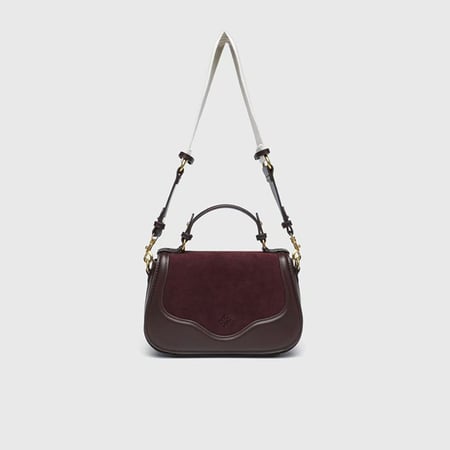 شنطة كتف نسائية جلد