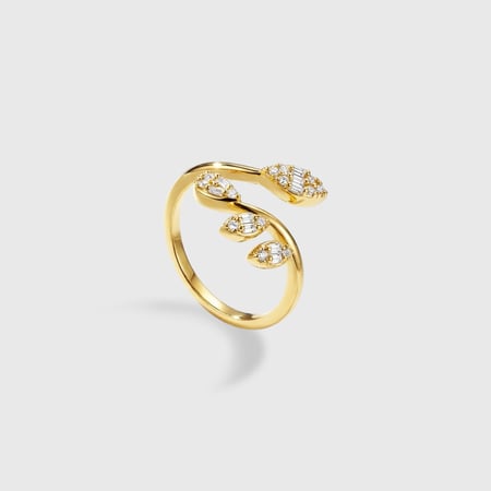 خاتم كريستال أنيق