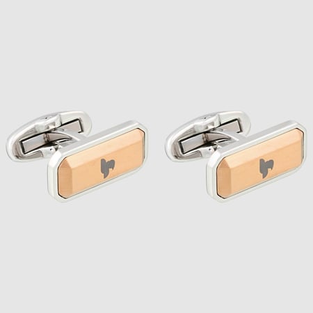 كبك رجالي ليبوريه فضي مطعم نحاسي