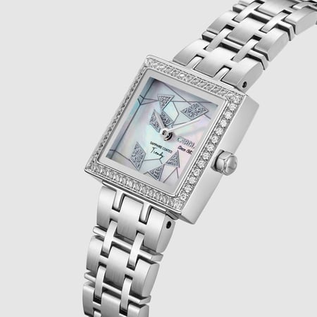 ساعة يد مربعه نسائية