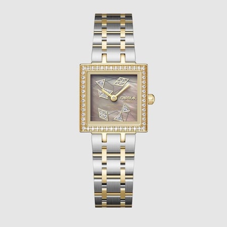 ساعة يد مربعه نسائية