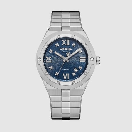 ساعة رجالي الماس فخمة