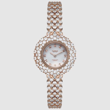 ساعة نسائية كارديال روزجولد