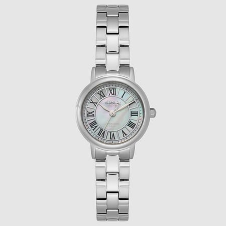 ساعة نسائية كارديال ذهبي مينا أخضر