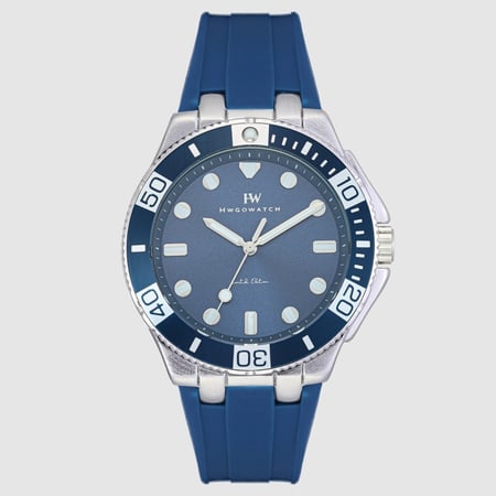 ساعة رجالية هوقو ووتش كحلي