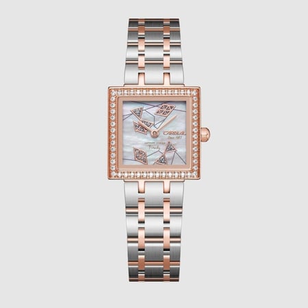 ساعة يد مربعه نسائية