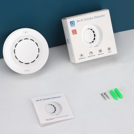 كاشف دخان ذكي