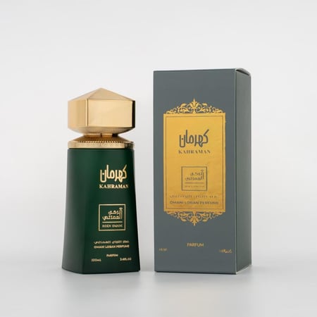 عطر لبان عماني كهرمان 100 مل – دفء الهيل وحلاوة قصب السكر