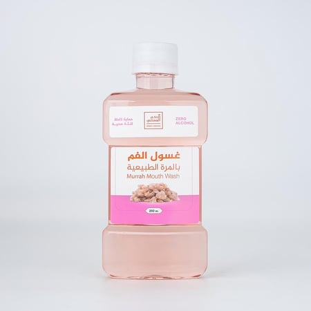 غسول الفم بالمرة الطبيعية 250 مل أفضل غسول للفم طبيعي