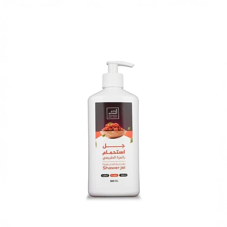 جل استحمام بالمرة الطبيعي 300 مل لبشرة ناعمة وانتعاش يدوم