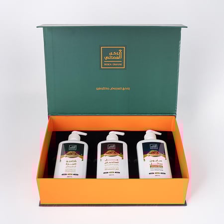 باكج الاستحمام والعناية بالمرة الطبيعي 900 مل