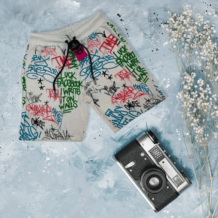 شورت رجالي ابيض