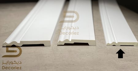 فوم ديكورايز مقاس 10 سم [ سيكلو - نعلة ] طول القطعة 2.40 متر