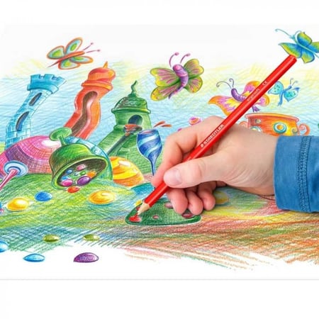 ستدلر ألوان خشبية ايرجوسوفت 24 لون