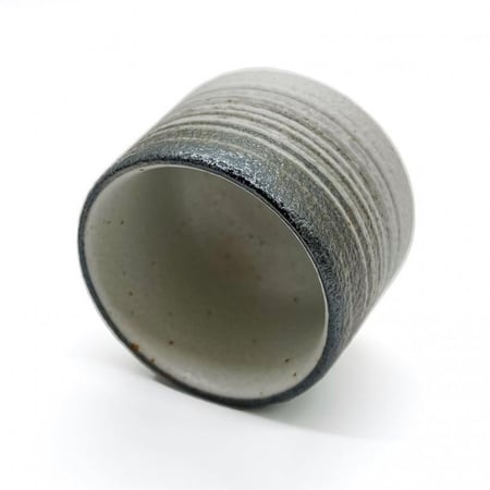 كوب صناعة يدوية رصاصي سعة 190 مل