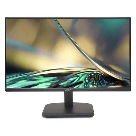 شاشة كمبيوتر آيسر EK271 مقاس 27 بوصة فل اتش دي 1920x1080، تقنية العرض IPS، ،معدل التحديث 100هيرتز، سرعة الاستجابة 1 ملي ثانية، تقنية المزامنة AMD فري سينك، زيرو فريم، سماعات صوت داخلية - اسود