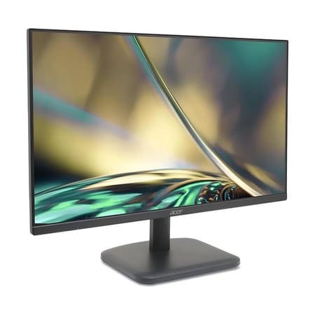 شاشة كمبيوتر آيسر EK271 مقاس 27 بوصة فل اتش دي 1920x1080، تقنية العرض IPS، ،معدل التحديث 100هيرتز، سرعة الاستجابة 1 ملي ثانية، تقنية المزامنة AMD فري سينك، زيرو فريم، سماعات صوت داخلية - اسود
