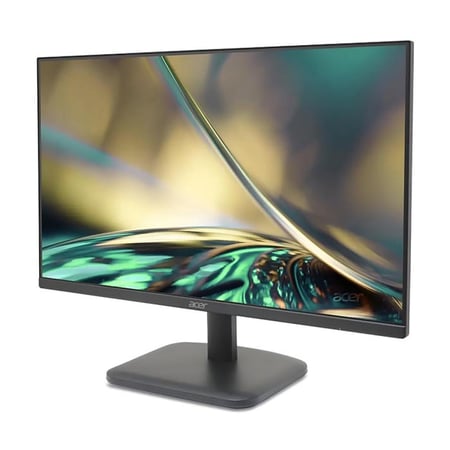 شاشة كمبيوتر آيسر EK271 مقاس 27 بوصة فل اتش دي 1920x1080، تقنية العرض IPS، ،معدل التحديث 100هيرتز، سرعة الاستجابة 1 ملي ثانية، تقنية المزامنة AMD فري سينك، زيرو فريم، سماعات صوت داخلية - اسود