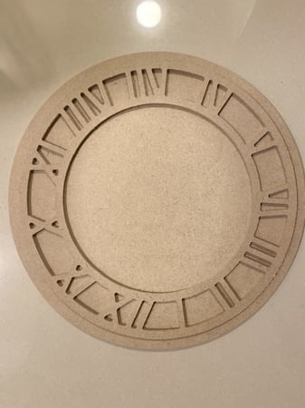 خشب mdf لعقارب الساعه والمكس ميديا وغيرها 6 ملي