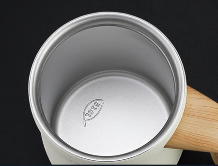 470ML Vacuum Coffee Cup With Handle Insulated Mug Office Leakproof Tea Cup With Lid Household Milk Thermos