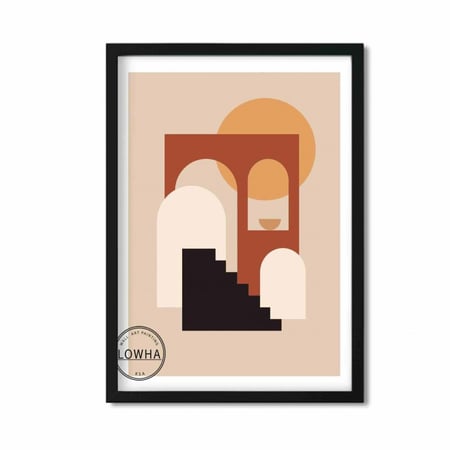 تصميم لوحات جدارية بوهيمية من لوحة تضفي لمسة من الجمال والأناقة على أي