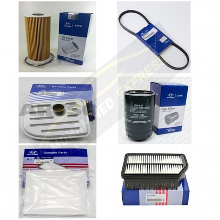 طقم صيانه دورية هونداي توسان ديزل محرك 2000 من 2015-2018 أصلي وكالة شامل رسوم الشحن